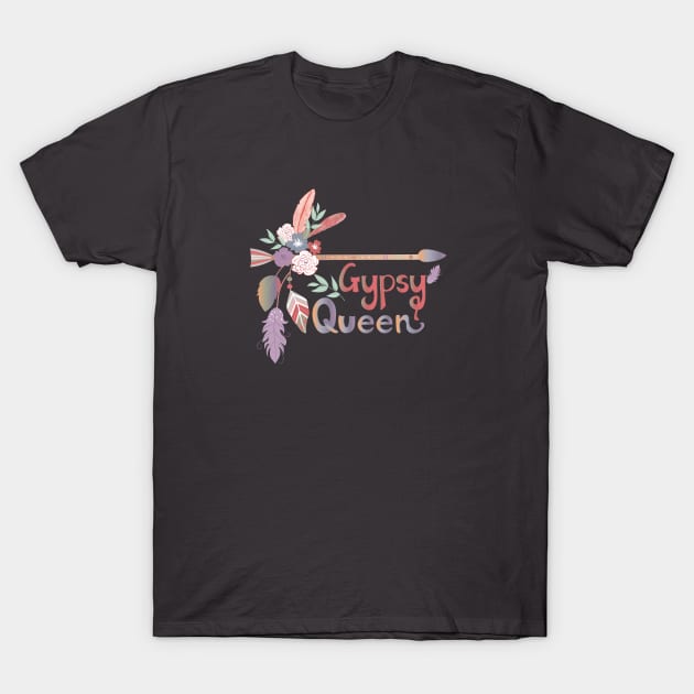 Gypsy Queen arrow T-Shirt by SweetCoolVibes